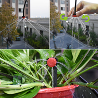 KESLA 30-1000 sztuk 4/7mm nawadnianie ogrodu dysza regulowany Dripper podlewanie zraszacz emiter z mikrootworami balkon stoczni cieplarnianych 6